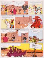 1980 Talpraesett Tom: Az elásott kincs képregény, borító gyűrött