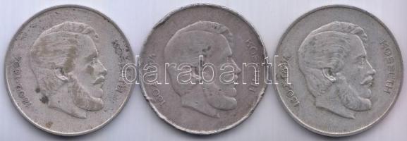 1947. 5Ft Ag "Kossuth" (3x) T:3