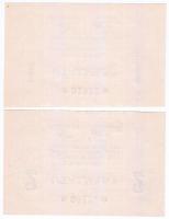 ~1920. "Pester Lloyd" utalvány 1K + 2K bélyegző nélkül T:I