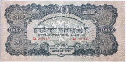 1944. 20P "A Vöröshadsereg Parancsnoksága" T:I
