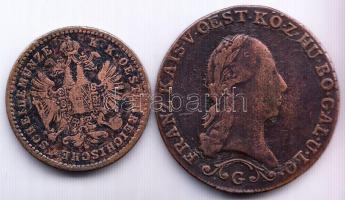 1812G 1Kr + 1881(J.n.) 1Kr T:2-,3