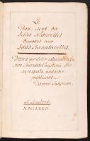Le Bon-sens ou Jelées Naturelles opposées aux  Jelées Surnaturelles. Detexit quo dolos vaticinandi furore Saceredotes mysteria, itilis scepergnota, avdacter publicant Petronii Satyricon A. Londres 1772