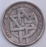 Izrael 1978. "Camp David / Izraeli-Palesztin kiegyezés" ezüstözött sorszámozott (3449) eml...