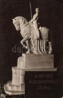 Budapest V. A Nemzeti Áldozatkészség Szobra, hivatalos levelezőlap