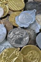 45db vegyes érem, plakett, sport és díjérem tétel