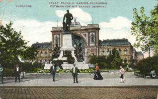 Budapest VII. Keleti Pályaudvar, Baross-szobor (EB)