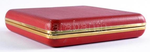 Szlovákia DN. "25 éves a Kassai Numizmatikai Társulat" jelzett Ag emlékérem dísztokban (0....