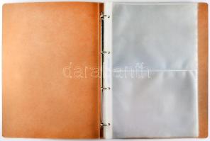 Bankjegy berakó album 21db lappal használt állapotban