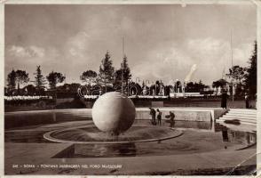 Roma Fontana Marmorea Nel Foro Mussolini (EB)