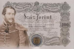 2002. 100Ft "Kossuth" elsőnapi veret sorszámozott díszlapon T:BU