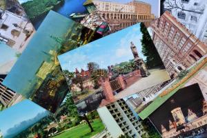 60 db modern, európai képeslap / 60 modern European postcards