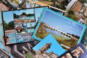94 db modern, magyar városképes lap / 94 modern, Hungarian postcards