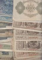 Német Államok ~1937. 56db többféle bankjegy T:vegyes
German States ~1937. 56pcs of various paper mon...