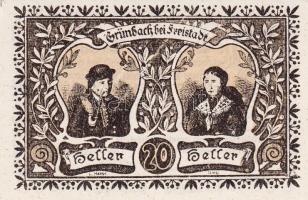 Ausztria 1920-1921. 10db városi szükségpénz T:1
Austria 1920-1921. 10 pcs of necessity notes C:UNC