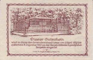 Ausztria 1920-1921. 10db városi szükségpénz T:1
Austria 1920-1921. 10 pcs of necessity notes C:UNC