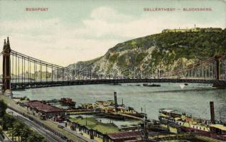 Budapest Erzsébet híd, Gellérthegy