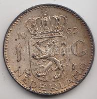 Hollandia 1965. 1G Ag "Julianna" T:2
Netherlands 1965. 1 Gulden Ag "Julianna" C:...