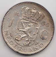 Hollandia 1966. 1G Ag "Julianna" T:2
Netherlands 1966. 1 Gulden Ag "Julianna" C:...