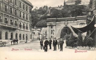 Budapest I. Alagút, takarékpénztár