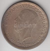 Svédország 1950. 2Kr Ag "V. Gusztáv" T:2- Sweden 1950. 2 Kronor Ag "Gustaf V" C:VF