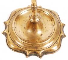 Mexikói dohányzó készlet, réz, fém, pótolt, jó állapotban, m:57 cm