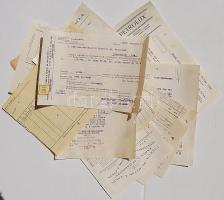 1926-1931 12 db hivatalos levél nyugta aradi és temesvári cégektől