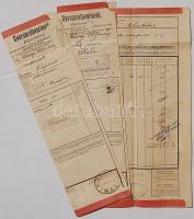 Gyorsárufuvarlevél 3 db