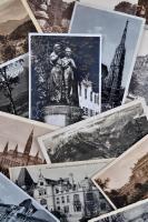 115 db régi külföldi, főként osztrák városképes lap / 115 old foreign postcards, mainly Austrian postcards