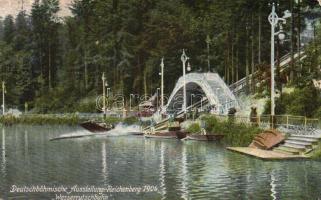 Liberec, Reichenberg; water slide (small tear)