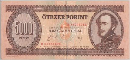 1990. 5000Ft "H" T:III