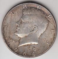 Amerikai Egyesült Államok 1964. 1/2$ Ag "Kennedy" T:2- patina USA 1964. 1/2 Dollar Ag "Kennedy" C:VF patina