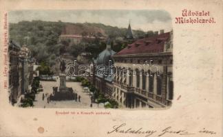 Miskolc, Erzsébet tér, Kossuth-szobor