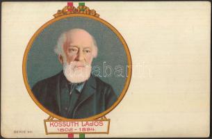 Kossuth Lajos litho, Nestlé reklám a hátoldalon / Lajos Kossuth litho, Nestlé advertisement on the back side