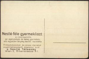 Kossuth Lajos litho, Nestlé reklám a hátoldalon / Lajos Kossuth litho, Nestlé advertisement on the b...