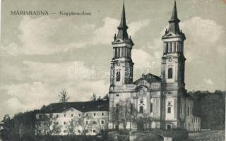 Máriaradna, Kegytemplom / church (EB)