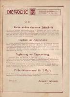 Die Woche újság-reklám érdekes fotókkal