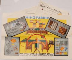 Hinz könyveléstechnika reklámok 9 db