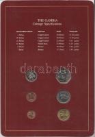 Gambia 1971-87. 1b - 1D 6klf db, forgalmi szett felbélyegzett kartonlapon T:1
Gambia 1971-87. 1 butu...