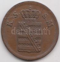 Német Államok / Szász-Albertine 1841G 2Pf Cu T:2,2-
German States / Saxony-Albertine 1841G 2 Pfennig...
