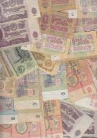 Szovjetunió 50db vegyes bankjegy T:vegyes Szovjetunió 50 pcs of mixed banknotes C:mixed