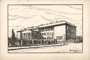 Budapest IV. Újpest, Könyves Kálmán Reálgimnázium s: Dienes László