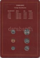 Zimbabwe 1980-83. 1c - 1$ 6klf db, forgalmi szett felbélyegzett kartonlapon T:1
Zimbabwe 1980-83. 1 ...