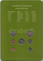 Szváziföld 1975-82. 1c - 1L 7klf db, forgalmi szett felbélyegzett kartonlapon T:1
Swaziland 1975-82....