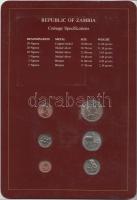Zambia 1972-83. 1N - 50N 6klf db, forgalmi szett felbélyegzett kartonlapon T:1
Zambia 1972-83. 1 Ngw...