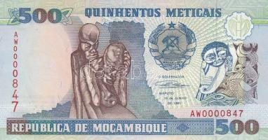 Mozambik 1961-1991. 8db modern bankjegy T:I Mozambique 1961-1991. 8pcs of modern banknotes C:UNC