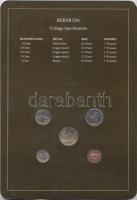 Bermuda 1986-91. 1c - 1$ 5klf db, forgalmi szett felbélyegzett kartonlapon T:1
Bermuda 1986-91. 1 ce...