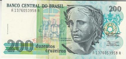 Brazília 10db modern bankjegy T:1
Brasil 10pcs of modern banknotes C:UNC