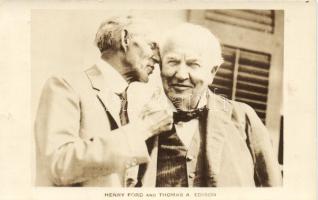 Henry Ford and Thomas Edison