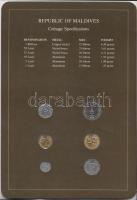 Maldív-szigetek 1982-84. 1l - 1R 6klf db, forgalmi szett felbélyegzett kartonlapon T:1
Maldive Islan...