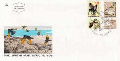 Énekes madarak FDC Singing birds FDC